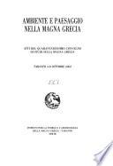 Ambiente e paesaggio nella Magna Grecia