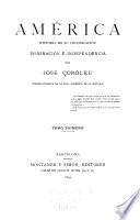 América: pte. t.1. Las colonias españolas