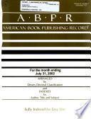 American Book Publishing Record