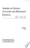 American Indian Culture and Research Journal