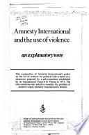 Amnesty International and the Use of Violence