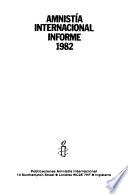 Amnistía Internacional informe
