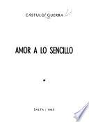 Amor a lo sencillo