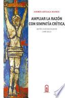 Ampliar la razón con simpatía crítica