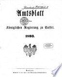 Amtsblatt der Regierung zu Kassel