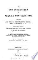 An Easy Introduction to Spanish Conversation ...