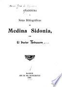 Añadidura a Notas bibliográficas de Medina Sidonia