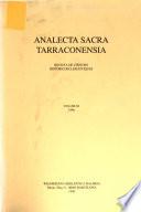 Analecta sacra Tarraconensia