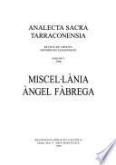 Analecta sacra Tarraconensia