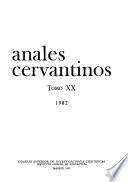 Anales cervantinos