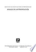 Anales de antropología