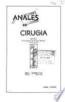 Anales de cirugía