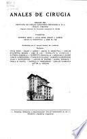 Anales de cirugía