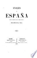 Anales de España, por Ortiz de la Vega