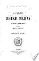 Anales de justicia militar