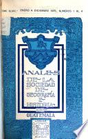 Anales de la Academia de Geografía e Historia de Guatemala