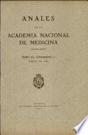 Anales de la Academia Nacional de Medicina - 1932 - Cuaderno 1