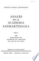 Anales de la Academia Sanmartiniana