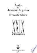 Anales de la Asociación Argentina de Economía Política, ... Reunión Anual