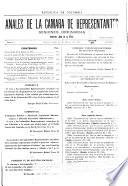 Anales de la Cámara de Representantes