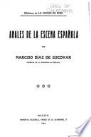 Anales de la escena española
