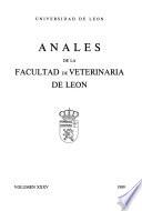 Anales de la Facultad de Veterinaria de Leon