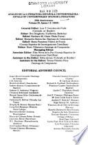 Anales de la Literatura Española Contemporánea