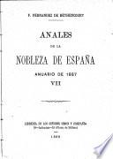 Anales de la nobleza de España