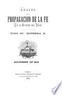Anales de la Propagación de la Fe en el Oriente del Perú