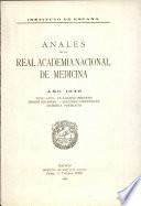 Anales de la Real Academia Nacional de Medicina - 1949 - Tomo LXVI - Cuaderno 1