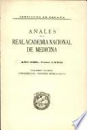 Anales de la Real Academia Nacional de Medicina - 1956 - Tomo LXXIII - Cuaderno 4
