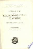 Anales de la Real Academia Nacional de Medicina - 1966 - Tomo LXXXIII - Cuaderno 3