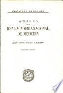 Anales de la Real Academia Nacional de Medicina - 1967 - Tomo LXXXIV - Cuaderno 3