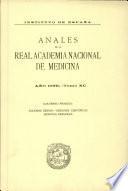 Anales de la Real Academia Nacional de Medicina - 1973 - Tomo XC - Cuaderno 1