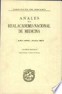Anales de la Real Academia Nacional de Medicina - 1974 - Tomo XCI - Cuaderno 2