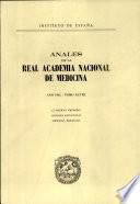 Anales de la Real Academia Nacional de Medicina - 1981 - Tomo XCVIII - Cuaderno 1