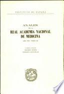 Anales de la Real Academia Nacional de Medicina - 1985 - Tomo CII - Cuaderno 1