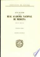 Anales de la Real Academia Nacional de Medicina - 1990 - Tomo CXII - Cuaderno 4