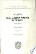 Anales de la Real Academia Nacional de Medicina - 1992 - Tomo CIX - Cuaderno 1