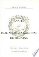 Anales de la Real Academia Nacional de Medicina - 2004 - Tomo CXXI - Cuaderno 1