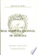 Anales de la Real Academia Nacional de Medicina - 2007 - Tomo CXXIV - Cuaderno 3