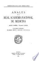 Anales de la Real Academia Nacional de Medicina