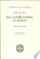 Anales de la Real Academia Nacional de Medidcina - 1977 - Tomo XCIV - Cuaderno 2