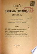 Anales de la Sociedad Científica Argentina
