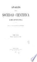 Anales de la Sociedad Científica Argentina