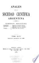 Anales de la Sociedad Científica Argentina