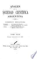 Anales de la Sociedad Científica Argentina