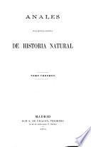 Anales de la Sociedad Española de Historia Natural