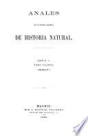 Anales de la Sociedad Española de Historia Natural