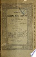Anales de la Sociedad Rural Argentina